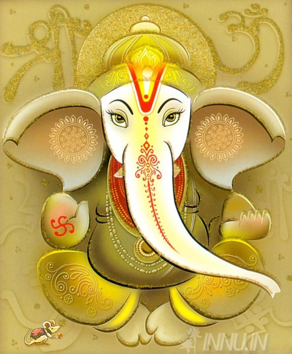 Buy Fine art painting Lord Ganapathi 4 by Artist Unknown Artist