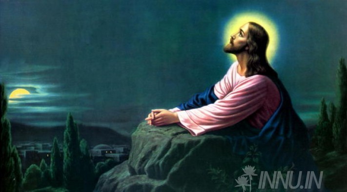 Buy Fine art painting Jesus Christ praying to the father by Artist Unknown Artist