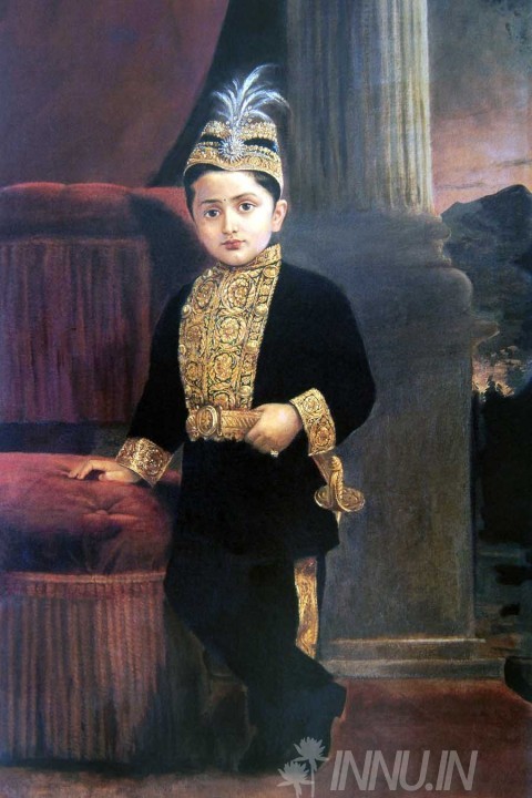 Buy Fine art painting Prince Fateh singh rao by Artist Raja Ravi Varma