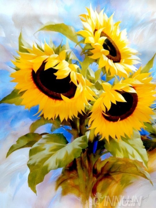 Buy Fine art painting Sunflowers Dream by Artist Igor Levashov