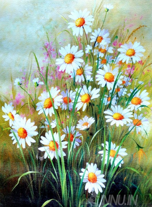 Buy Fine art painting Refreshing Flowers by Artist Unknown Artist