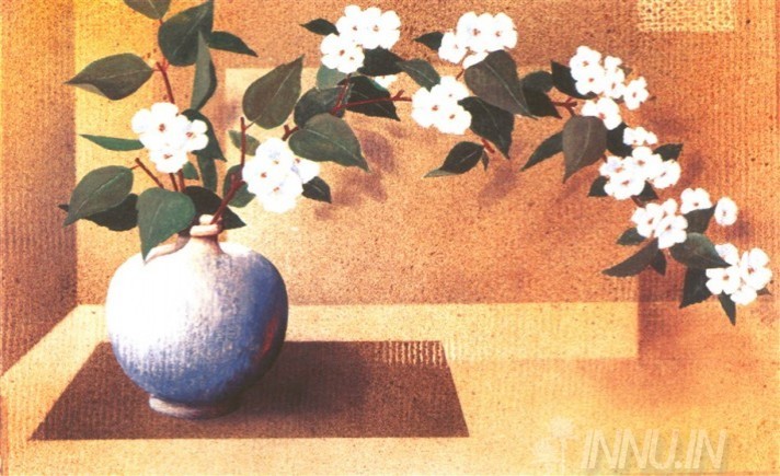 Buy Fine art painting Lilac Li by Artist Franz Heigl