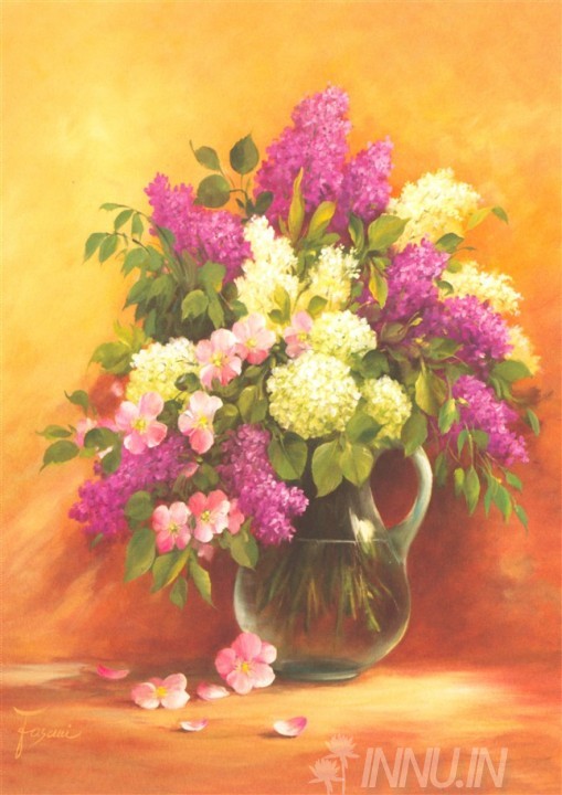 Buy Fine art painting Smell of Lilac I by Artist Fasani