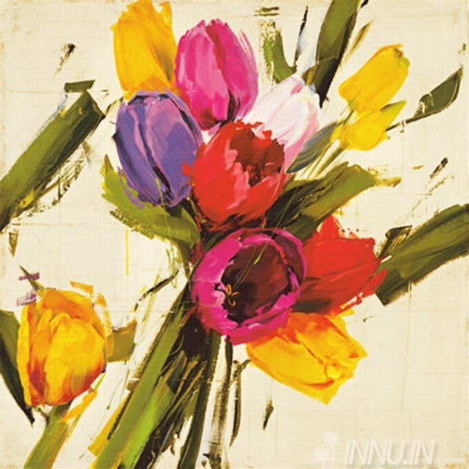 Buy Fine art painting Colorful Bouquet by Artist Antonio Massa
