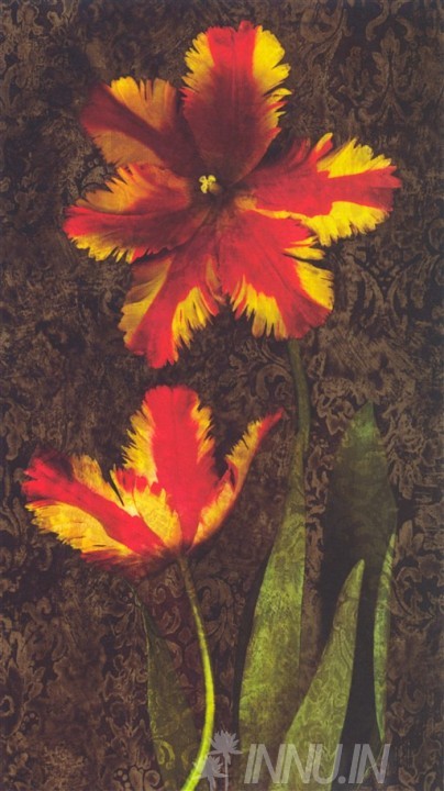 Buy Fine art painting Decorative Tulips 2 by Artist Jhon Seba