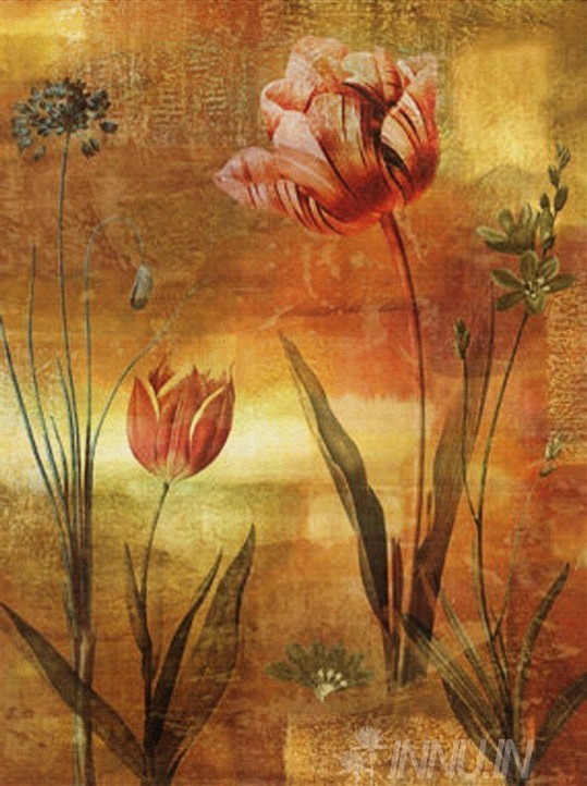 Buy Fine art painting Tulip Garden 2 by Artist Jhon Seba