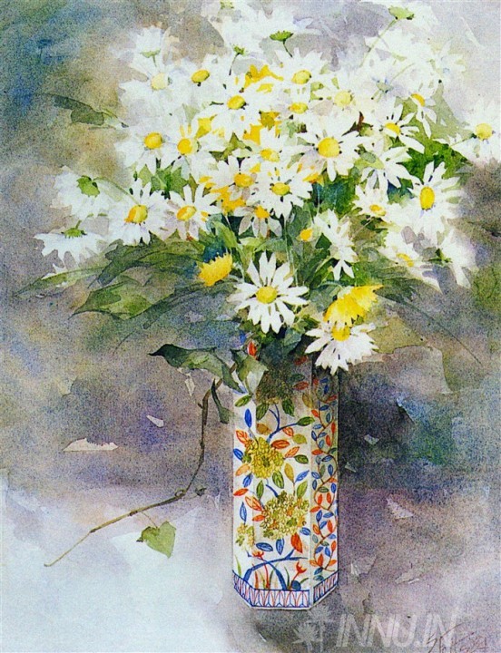 Buy Fine art painting Daisies  by Artist Shirley Felts