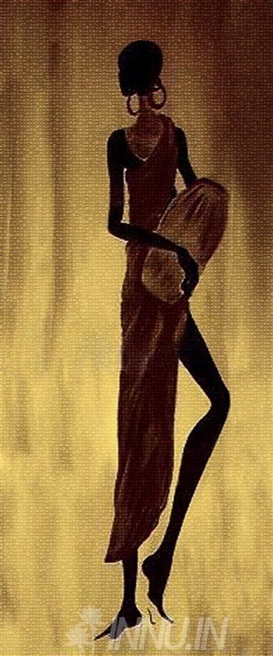 Buy Fine art painting African Woman 1  by Artist Unknown Artist