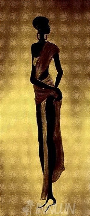 Buy Fine art painting African Woman 3 by Artist Unknown Artist
