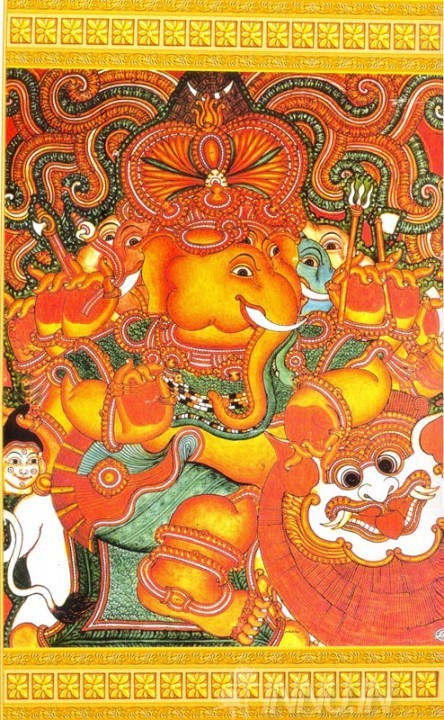 Buy Fine art painting Lord Ganesha  by Artist Unknown Artist