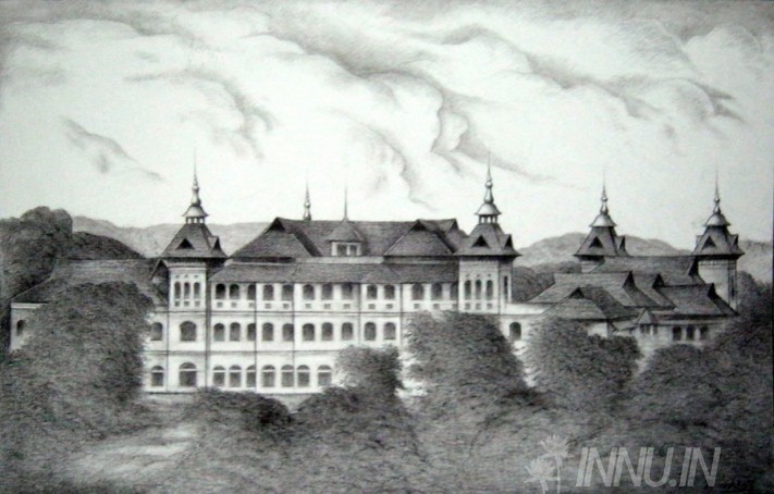 Buy Fine art painting Kowdiar Palace by Artist Unknown Artist