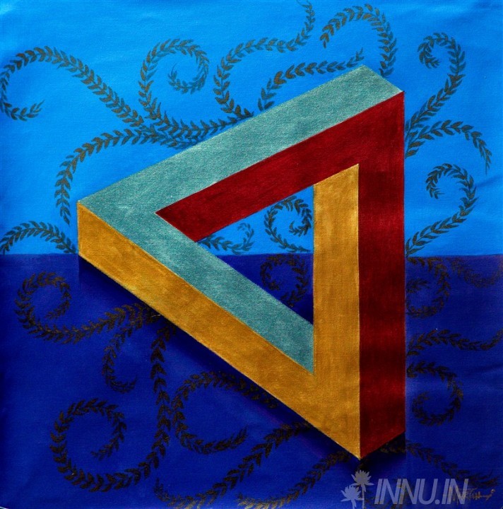 Buy Fine art painting Triangle  by Artist Unknown Artist