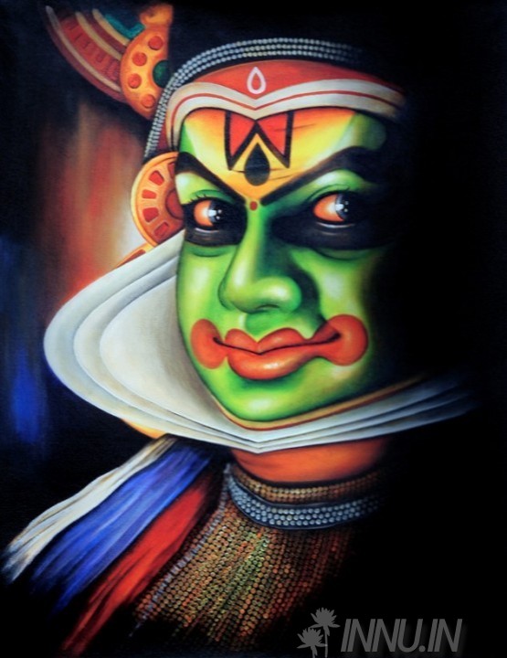 Kathakali Drawing Projects | Photos, videos, logos, illustrations and  branding on Behance