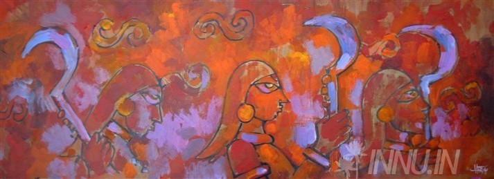 Buy Fine art painting Kavu Theendal  by Artist Unknown Artist