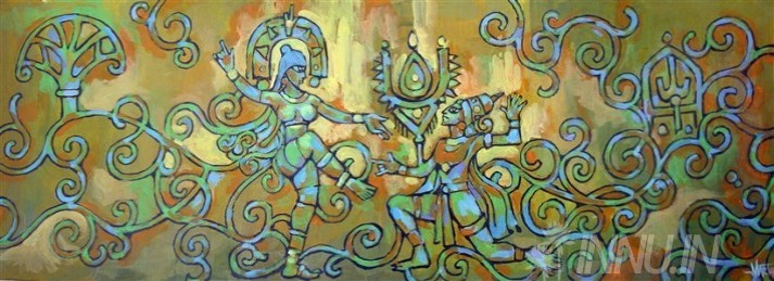 Buy Fine art painting Cosmic Dance  by Artist Unknown Artist