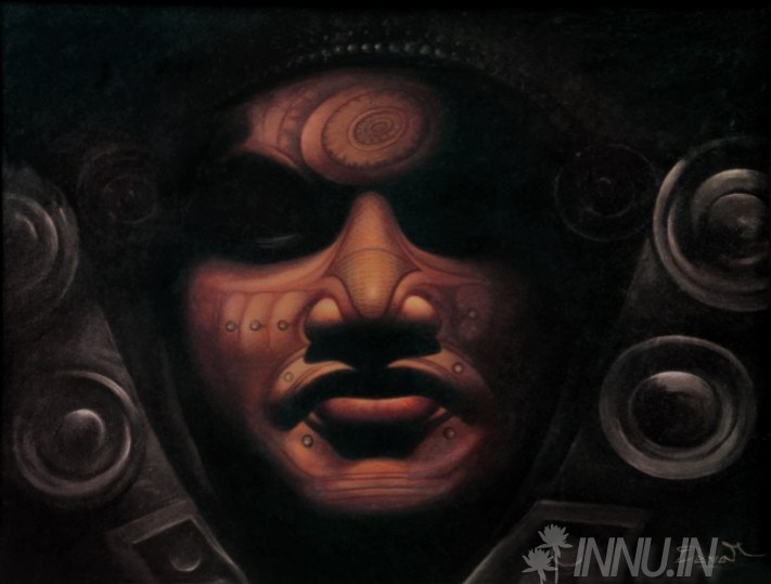 Buy Fine art painting Theyyam Chamayam 1 by Artist Unknown Artist
