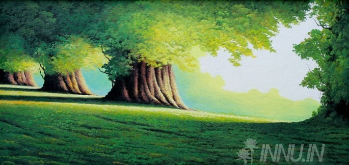 Buy Fine art painting Greenery 1 by Artist Unknown Artist
