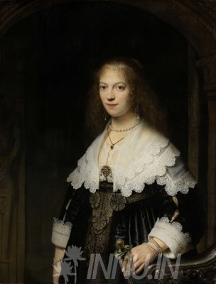 Buy Fine art painting Portrait of Maria Trip by Artist Rembrandt