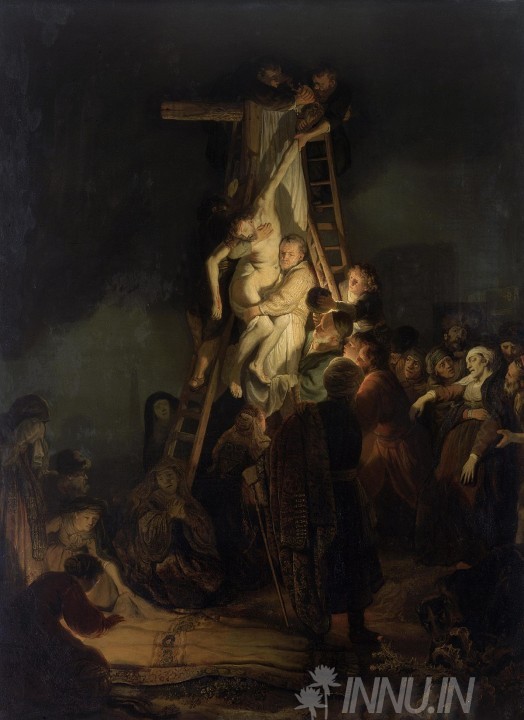 Buy Fine art painting The Descent from the Cross by Artist Rembrandt
