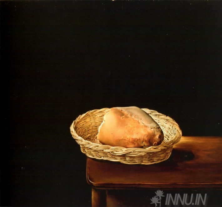 Buy Fine art painting Basket of Bread by Artist Salvador Dali