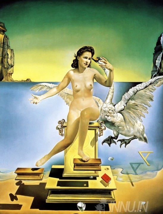 Buy Fine art painting Leda Atomica by Artist Salvador Dali