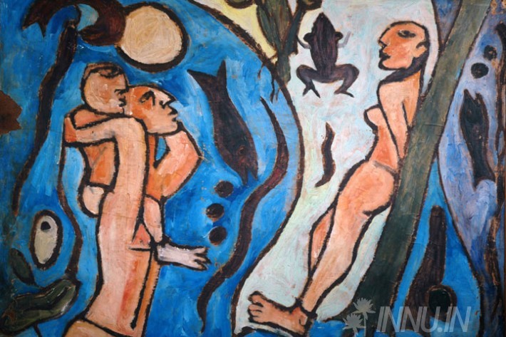 Buy Fine art painting Untitled by Artist TK Padmini