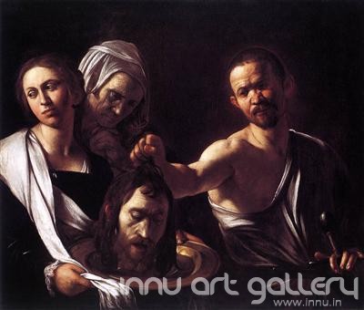 Buy Fine art painting Salome with the Head of John the Baptist by Artist Caravaggio