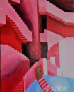 Fine art  - Secret Door by Artist Kartikey