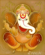 Fine art  - Lord Ganapathi 9 by Artist 