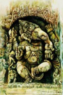 Fine art  - Lord Ganapathi 26 by Artist 