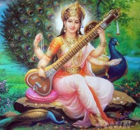 Fine art  - Lordess Saraswati by Artist 