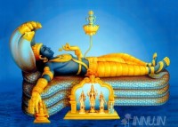 Fine art  - Mahavishnu Ananthasayanam by Artist 