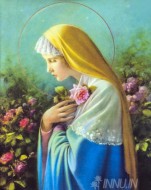 Fine art  - Blessed Virgin Mary 2  by Artist 