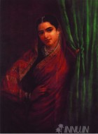 Fine art  - Maharashtrian Lady by Artist Raja Ravi Varma