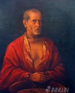 Fine art  - Ammakovil Thampuran by Artist Raja Ravi Varma