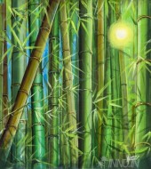 Fine art  - Green Luminance by Artist Martin