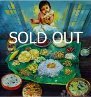 Fine art  - Traditional Kerala Meals by Artist Martin