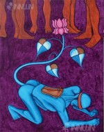 Fine art  - Glorified Slavery by Artist Murali T