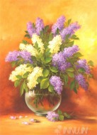 Fine art  - Smell of Lilac II by Artist Fasani