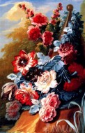 Fine art  - Still-Life Of Flowers by Artist Mary Moser
