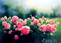 Fine art  - Rose Garden  by Artist 