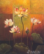 Fine art  - Lotus by Artist Jill Deveraux