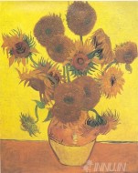 Fine art  - Tournesols by Artist Vincent Van Gogh