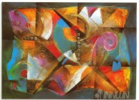 Fine art  - Abstract Composition 12 by Artist Ver Mais