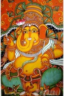 Fine art  - Ganesh Mural 1 by Artist 