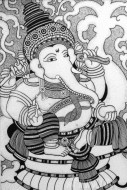 Fine art  - Lord Vinayaka by Artist 