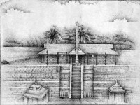 Fine art  - Sabarimala Temple  by Artist 