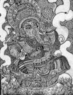 Fine art  - Sri Ganesh by Artist 