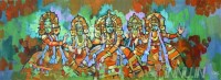 Fine art  - Kathakali Group by Artist 