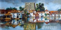 Fine art  - Padmanabha Temple 1 by Artist 